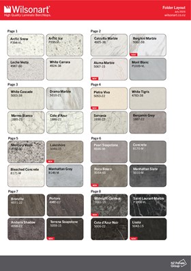 Wilsonart HPL Folder Layout