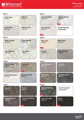 Wilsonart HPL Folder Layout